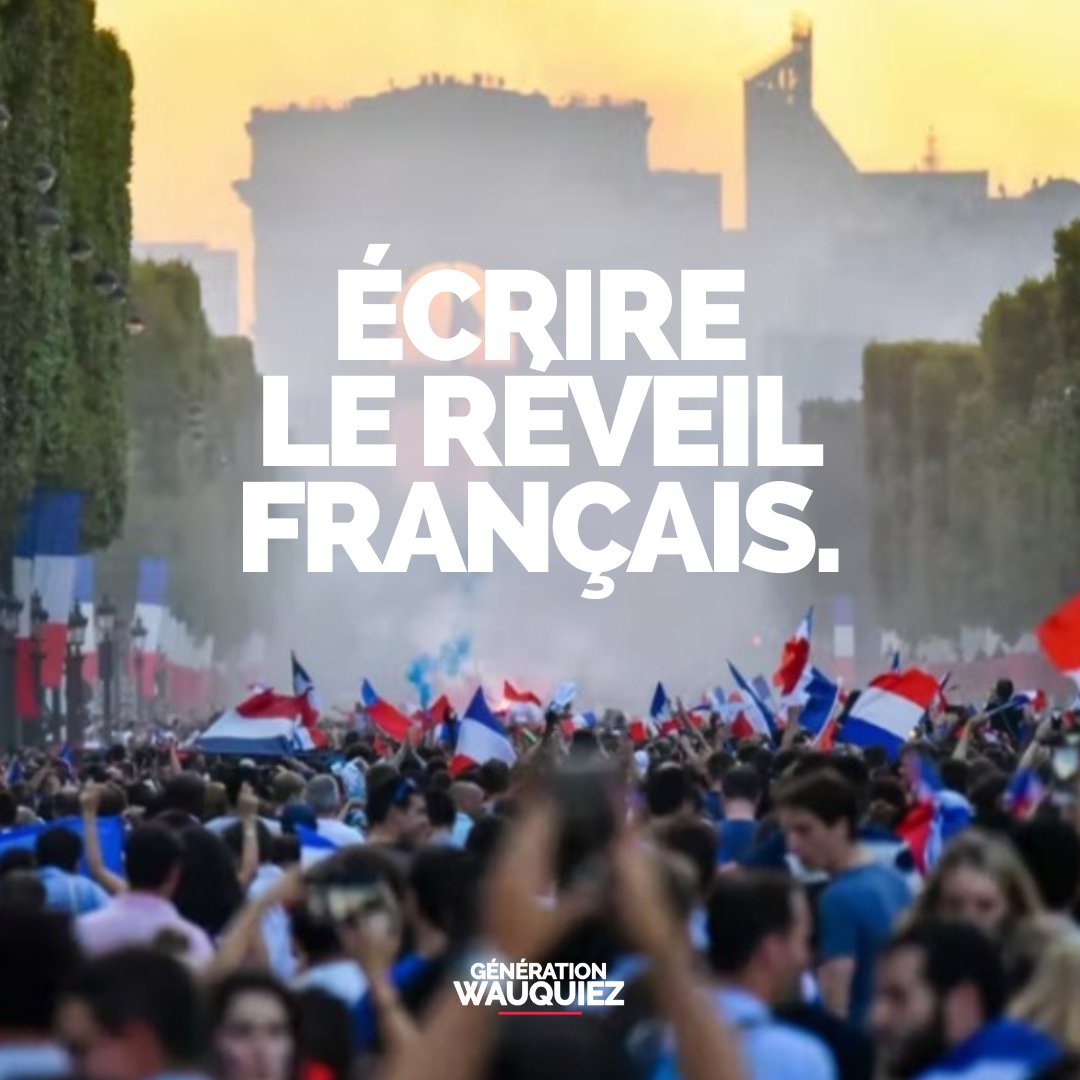 Écrivons ensemble le Réveil Français avec @laurentwauquiez.🇫🇷

#wauquiez #laurentwauquiez #lesrepublicains #france #politiquefrancaise #politique #droite #patriotisme #patriotismefrançais