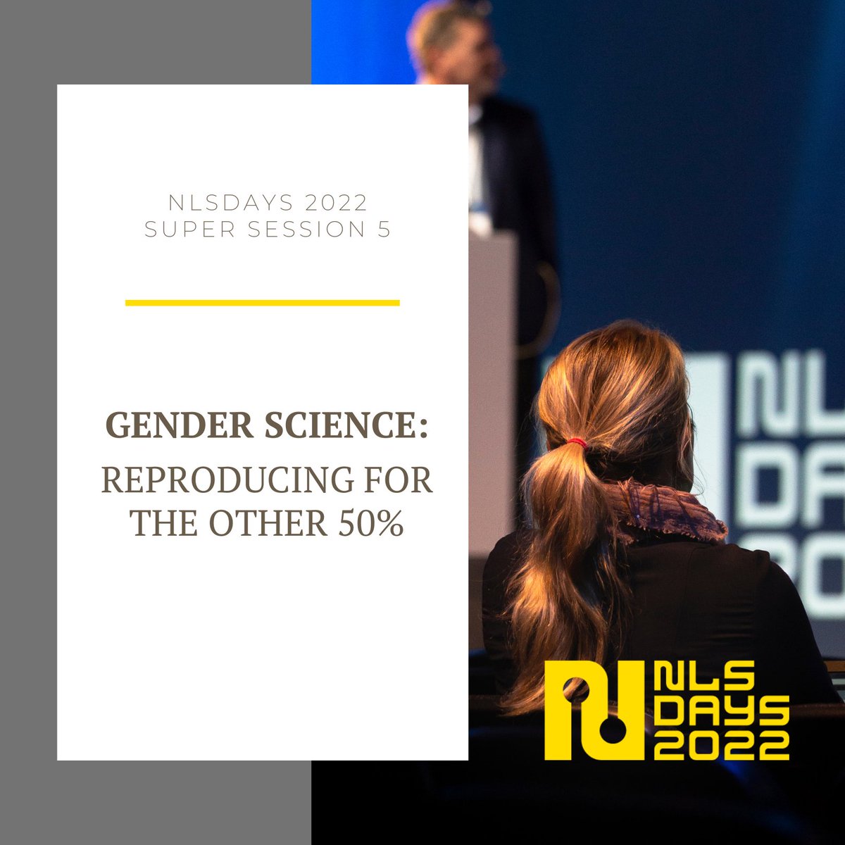 Three experts in the upcoming #NLSDays session “Gender Science: Reproducing for the Other 50%” shared their thoughts in the articles below! 🧕🏻👩🏽‍💼👩🏻‍⚕️

⭐️ nlsdays.com/nlsdays-2022-4/
⭐️  nlsdays.com/nlsdays-2022-3/
⭐️ nlsdays.com/nlsdays-2022-2/

✍️ Sign up for NLDays: nlsdays.com/registration-f…