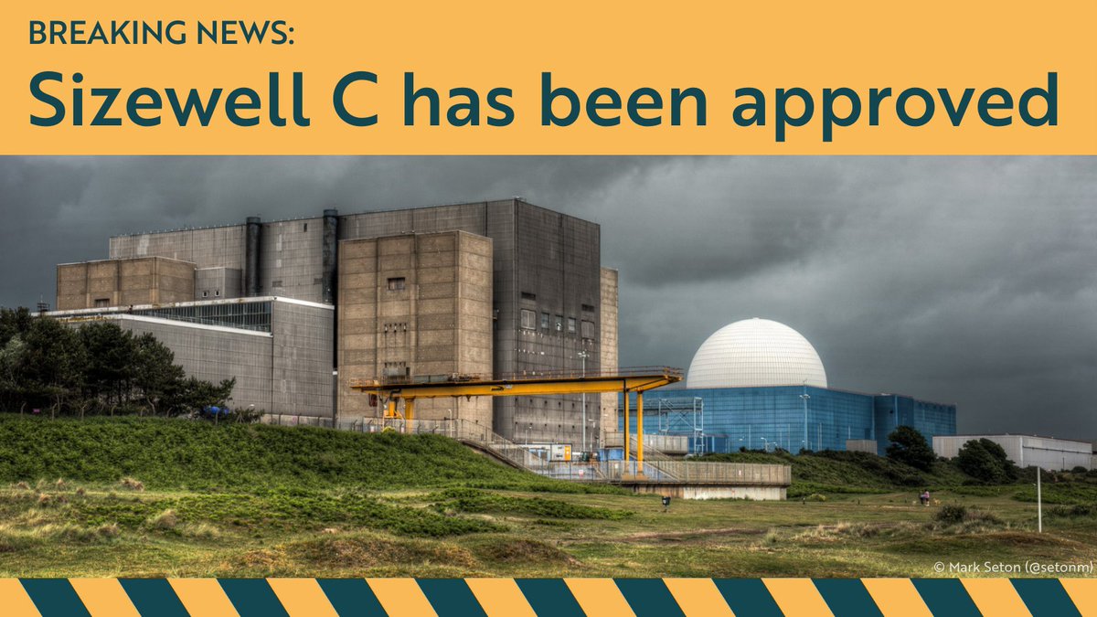 BREAKING: The RSPB is extremely disappointed to learn that the Government has approved plans for Sizewell C, the proposed new nuclear power station that will affect our nature reserve at Minsmere in Suffolk.