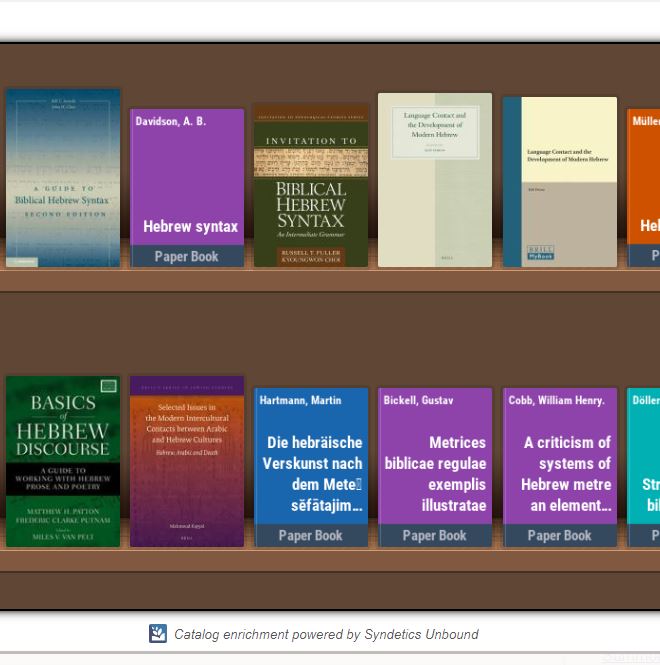 PTSLibrary's tweet photo. Wright Library is home to over 700,000 print books, most in high density, movable shelving https://t.co/kQBwnzR3Zs ALT: View of movable stacks; screenshot of virtual browsing shelves in library catalog #SummerLanguages #BiblicalHebrew #BookLover #BooksBooksBooks #LibraryStacks https://t.co/nUiCBhkKoX