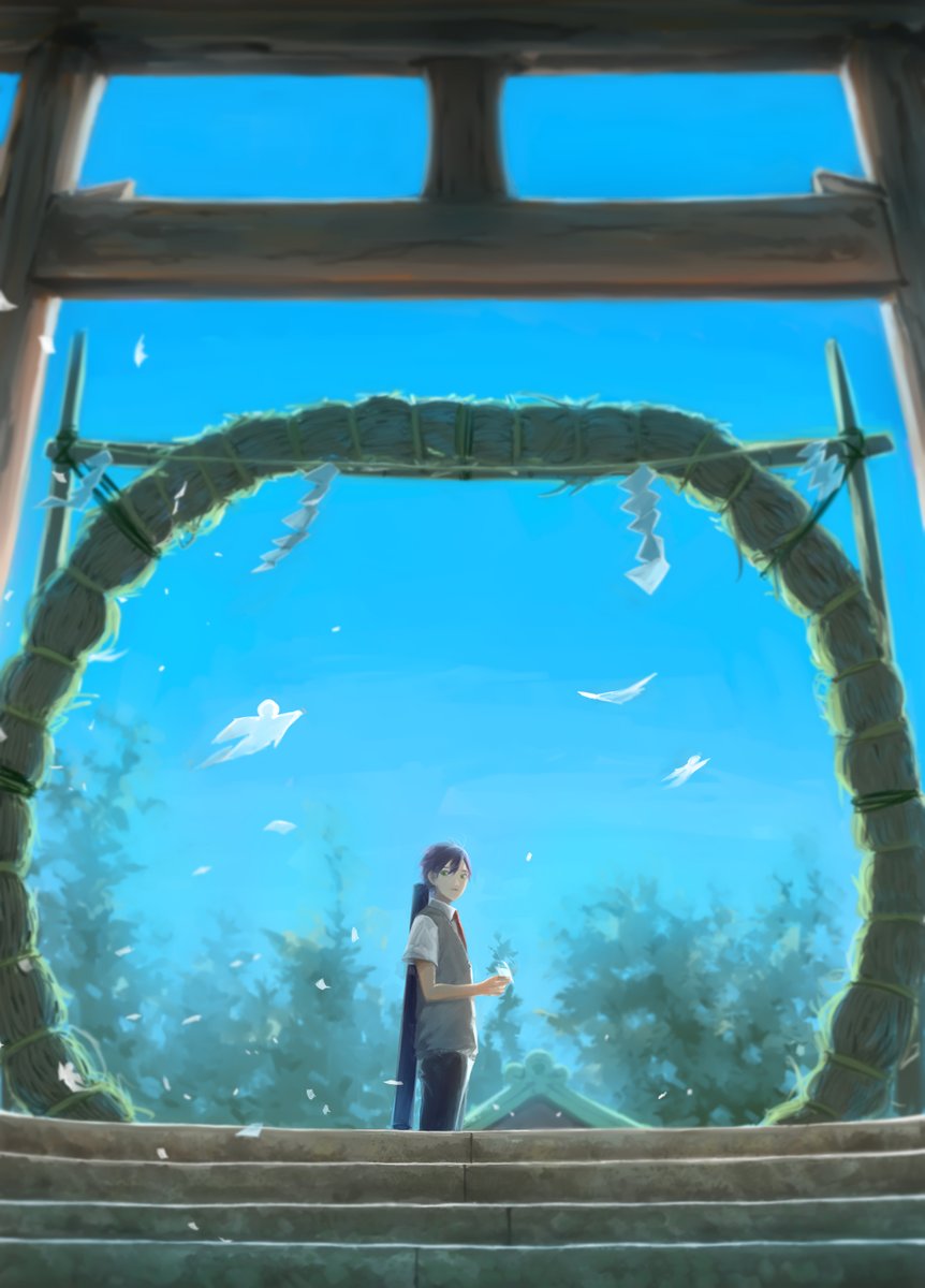 オリジナル 手描きイラスト 夏越祓 Www Muevetec Mx