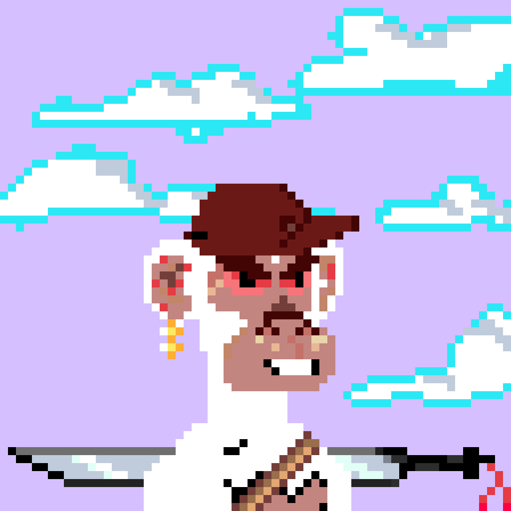 no1apenaughty's tweet photo. What is ur favourite @naughtyapeclan trait
Mine is the sword
#napein #nape #raidtoearn #solananfts #degennfts #degensweep #sweep #raiderscommunity #solsummer #pixelapes https://t.co/8WQ3zhS3MZ