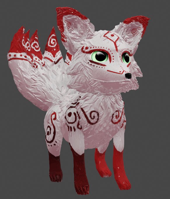 ProjectMPets's tweet photo. Work in progress preview for an MPet design we are finalising. This one is based on Kitsune the 9 tail fox from japanese mythology!

Own an Meta Pet #NFT to take care of virtual pets. Keep them happy &amp; earn $MPET tokens!

#BNB #BSC https://t.co/fWx3EVBHFw