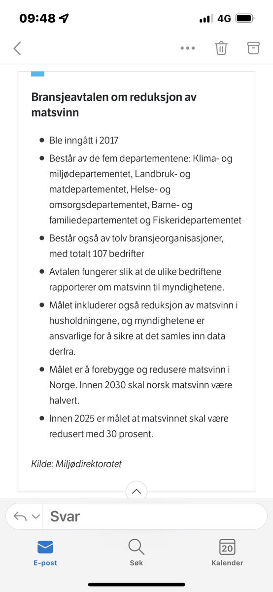 Vi skal kutte matsvinn med 30% innen 2025. Partene -utenom industrien - ligger godt an. Avtalen er frivillig. Det holder ikke! Alle bør forplikte seg til revisjonsmessige rapporter, noe Regjeringen må forlange.