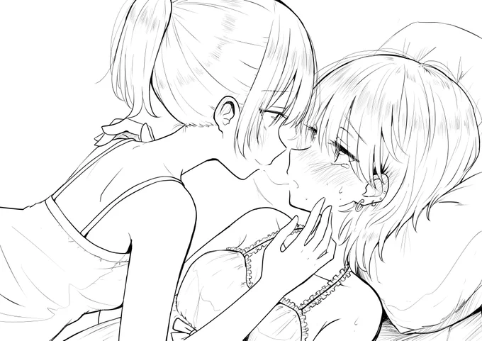 線画です 