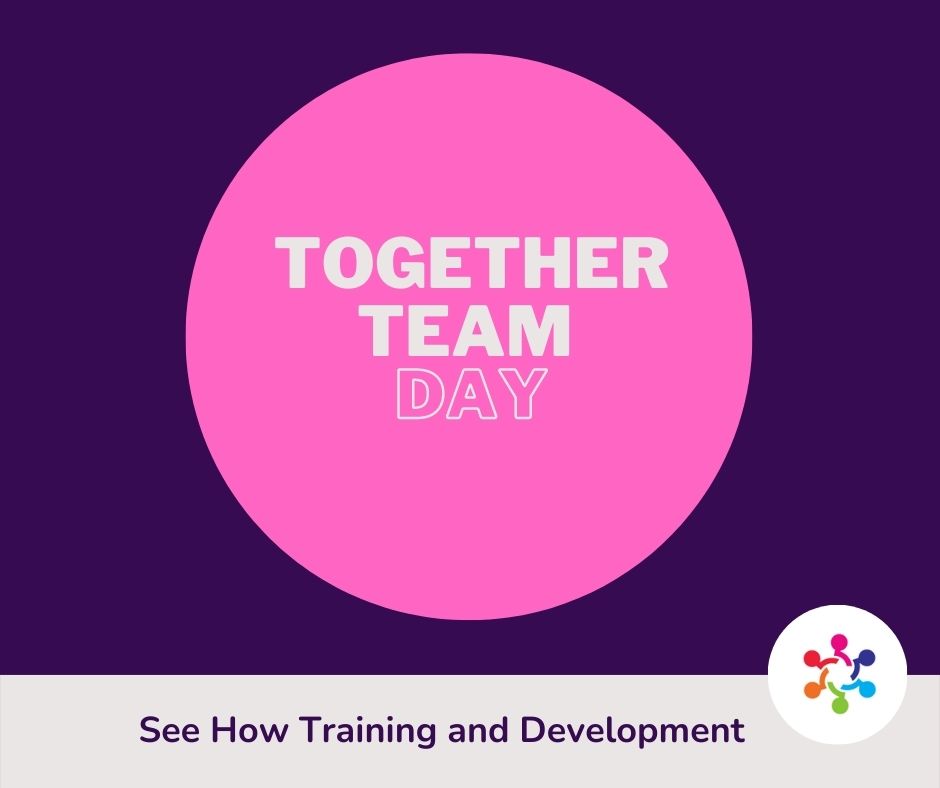 Together Team days offer your staff a chance to come together and find the fun again.  It has been such a difficult couple of years for all of us and I meet teams online who have not had the chance to work together every day in the same building.  Focus, fun, coming together as a