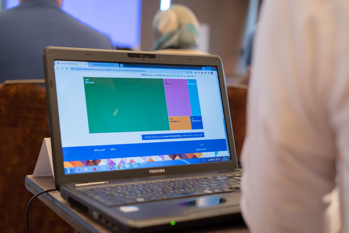 ITC_MktAnalysis's tweet photo. 🇱🇾Libya businesses could profit from over $300 billion in regional trade potential in Mediterranean.

🧐This week, national stakeholders are being trained on Euromed Trade Helpdesk to assess promising products.

💡 https://t.co/D80aUJh55v

#ITCdata @EF_in_LY @EUinLibya https://t.co/BpGfpvnXGL