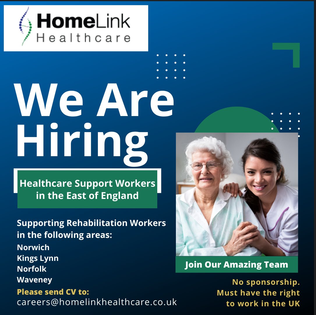 HomeLink Healthcare on Twitter "Are you, or do you know any Healthcare
