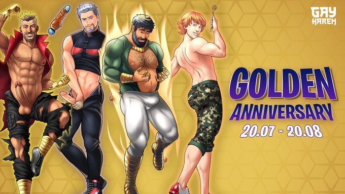My golden boy, 

Welcome to the Golden Age of the Haremverse! This year’s kinky celebrations will continue
