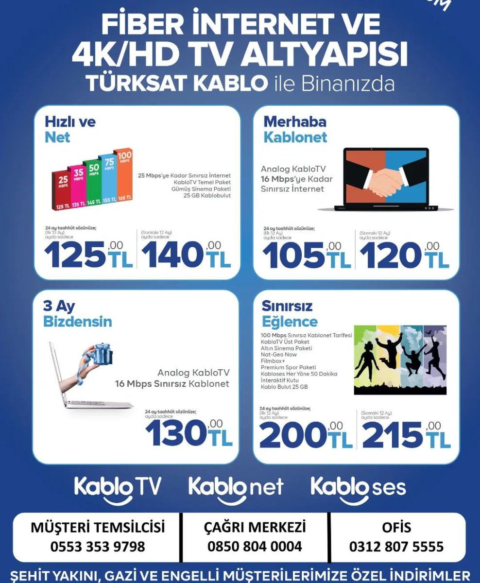 FiberKablo's tweet photo. #turksat #kablonet avantajlı kampanyalarından faydalanmak için acele edin. Hızlı ve ücretsiz kurulum için hemen abone olun.
.
.0553 3539 798
.
.0850 804 0004
.
.
.
.
.
.
.
.
 #kabkotvkampanya #kablonetkampanya #KabloTV #fiberkablointernet #fiberinternet #internetkampanyalari #ucu https://t.co/tqoKFEsQqA