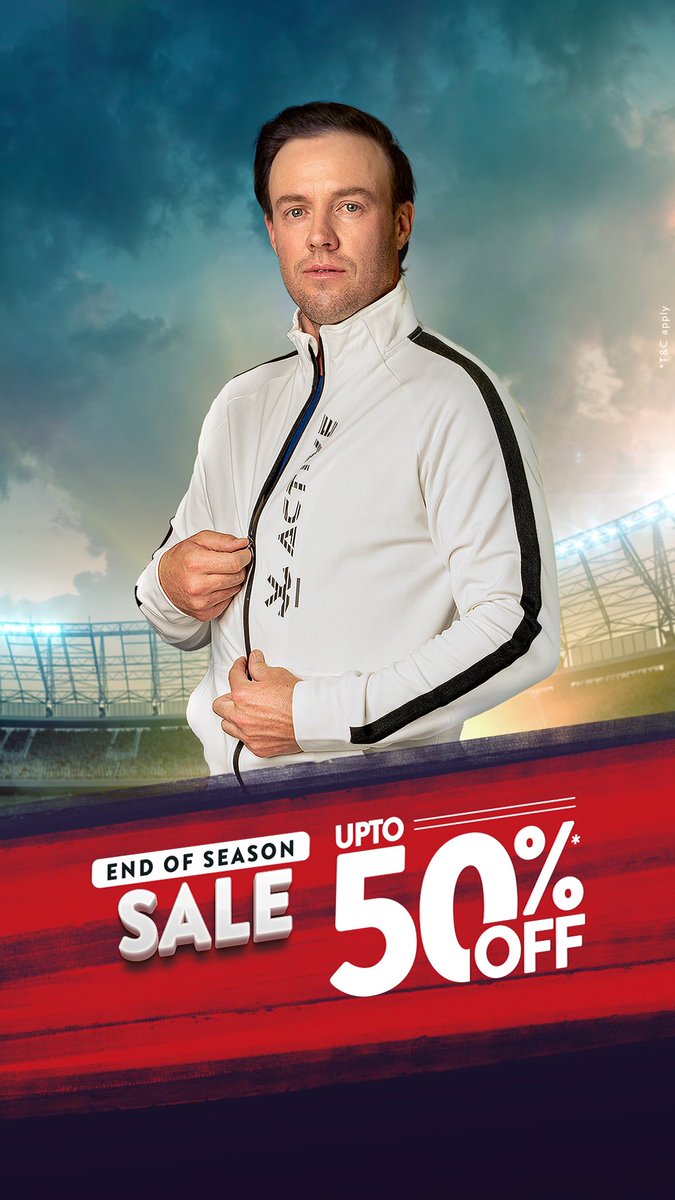 ABdeVilliers17's tweet photo. Getting Active for all the Wrogn reasons!
The End of Season Sale is here. All you have to do is click the shopping link here: https://t.co/2V7SZWyRjr
#StayWrogn #WrognActive #Sale
@StayWrogn https://t.co/TZbUamVQXe