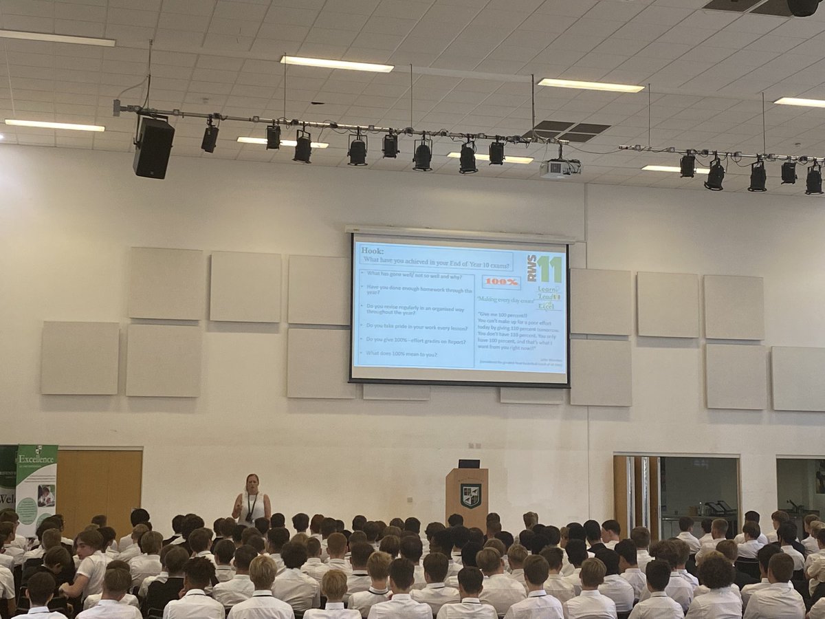 rw_school's tweet photo. RWS11 Induction Day is also underway- an important day for Year 10, with external speakers @ukelevate and key preparation for next year. #RWS11 #Preparingforsuccess https://t.co/O1Ebt4Y0BE