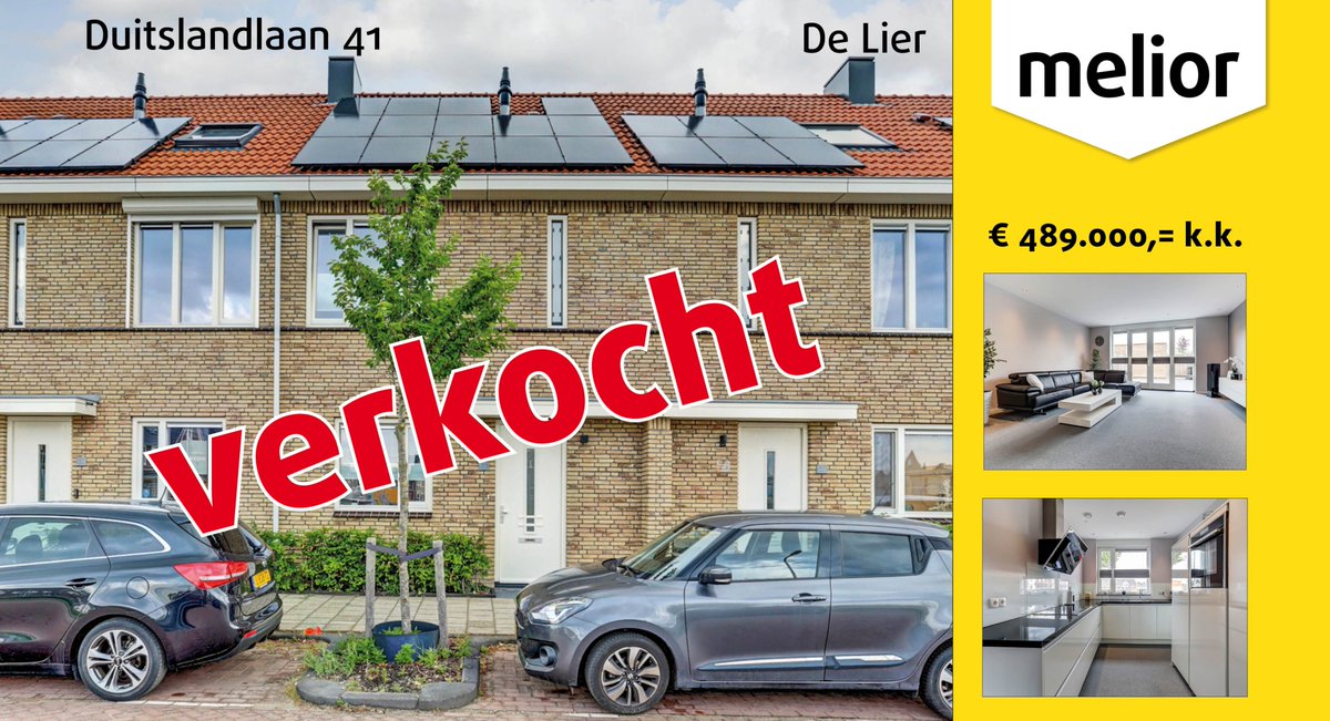 #Verkocht Duitslandlaan 41 te De Lier!

#melior #huisverkopen