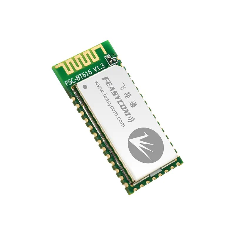 module_wifi's tweet image. One Day One Module
Bluetooth Module Model: FSC-BT616
Bluetooth version: BLE 5.1
Chipset: TI CC2640R2F
Dimension: 13mm x 26.9mm x 2.2mm
Certifications: CE, FCC, IC, TELEC

Tel/Whatsapp: +86 13410915600
Email: sara.zhang@feasycom.com
#onedayonemodule #bluetoothmodule #BLE