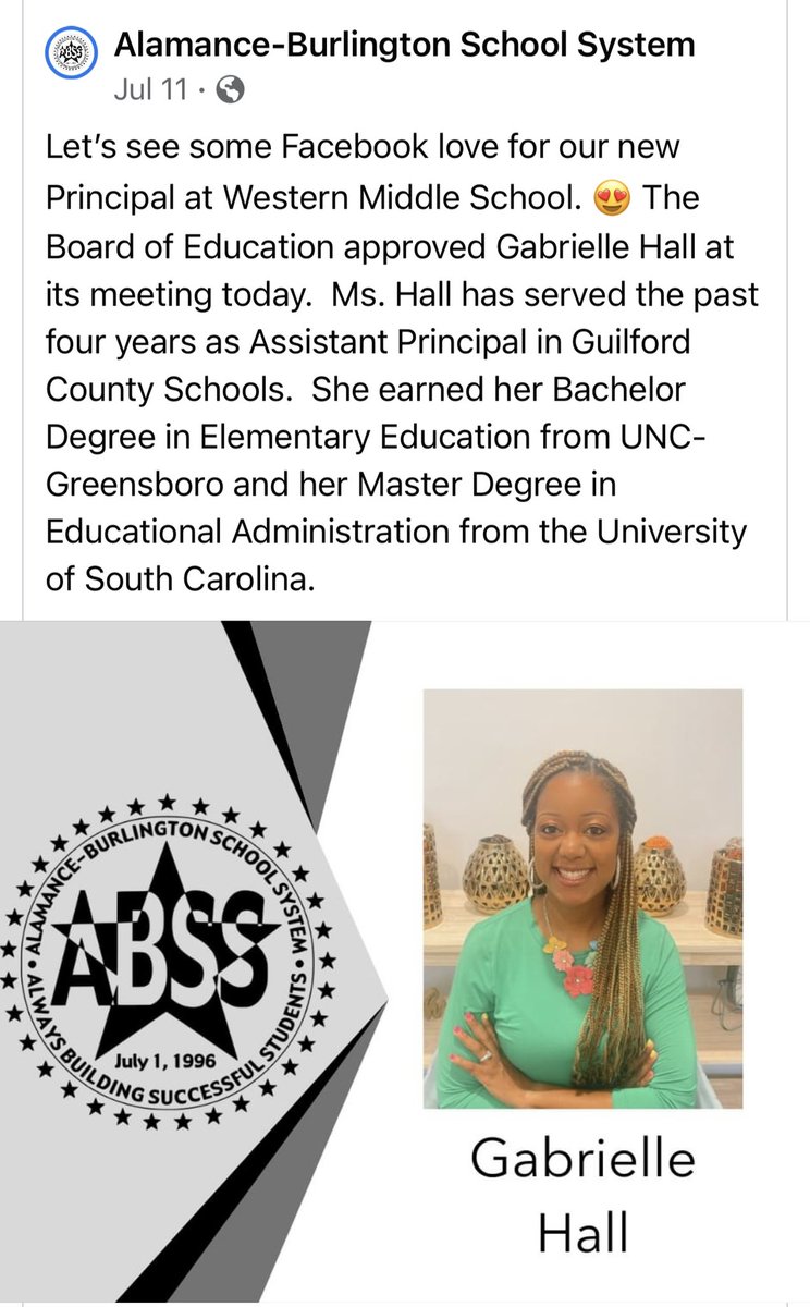 We are so excited to have our new principal, Gabrielle Hall join the WAM family! Check out her letter to families on our website. Stay tuned for more details on a meet and greet with Mrs. Hall to talk about to make your child’s school year a successful one!  @PrincipalHall22