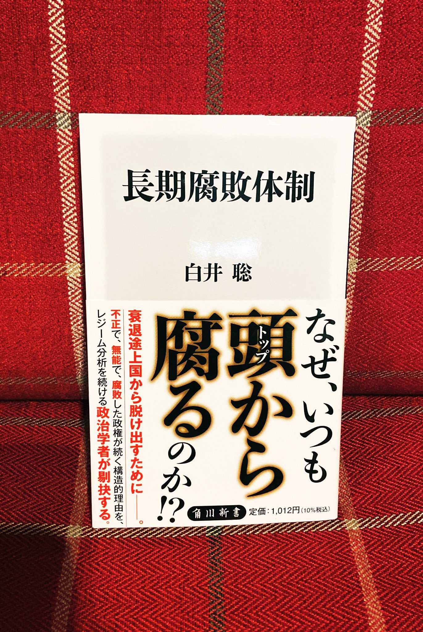 たひろ 読書垢 長期腐敗体制 読了 12年からの自民党政権を不正 無能 腐敗の三拍子が揃ったと糾弾する新書 日本 は既に衰退途上国で 工業品で世界に名を馳せた時代はとうの昔にも関わらずに技術のニッポンなどと自画自賛番組が増えているのは