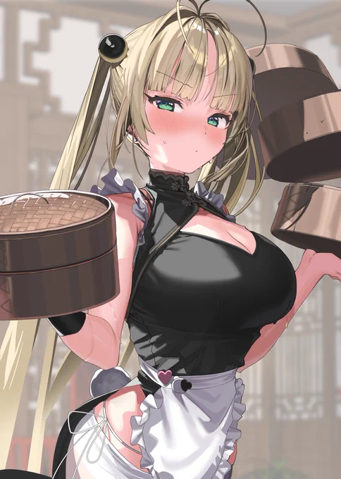 見てないで早く持ちなさいよ! 