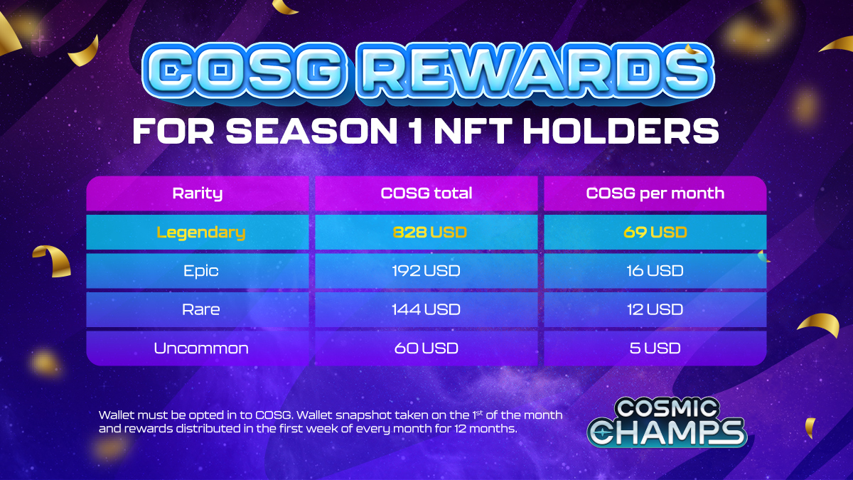 Cosmic Champs tweet media