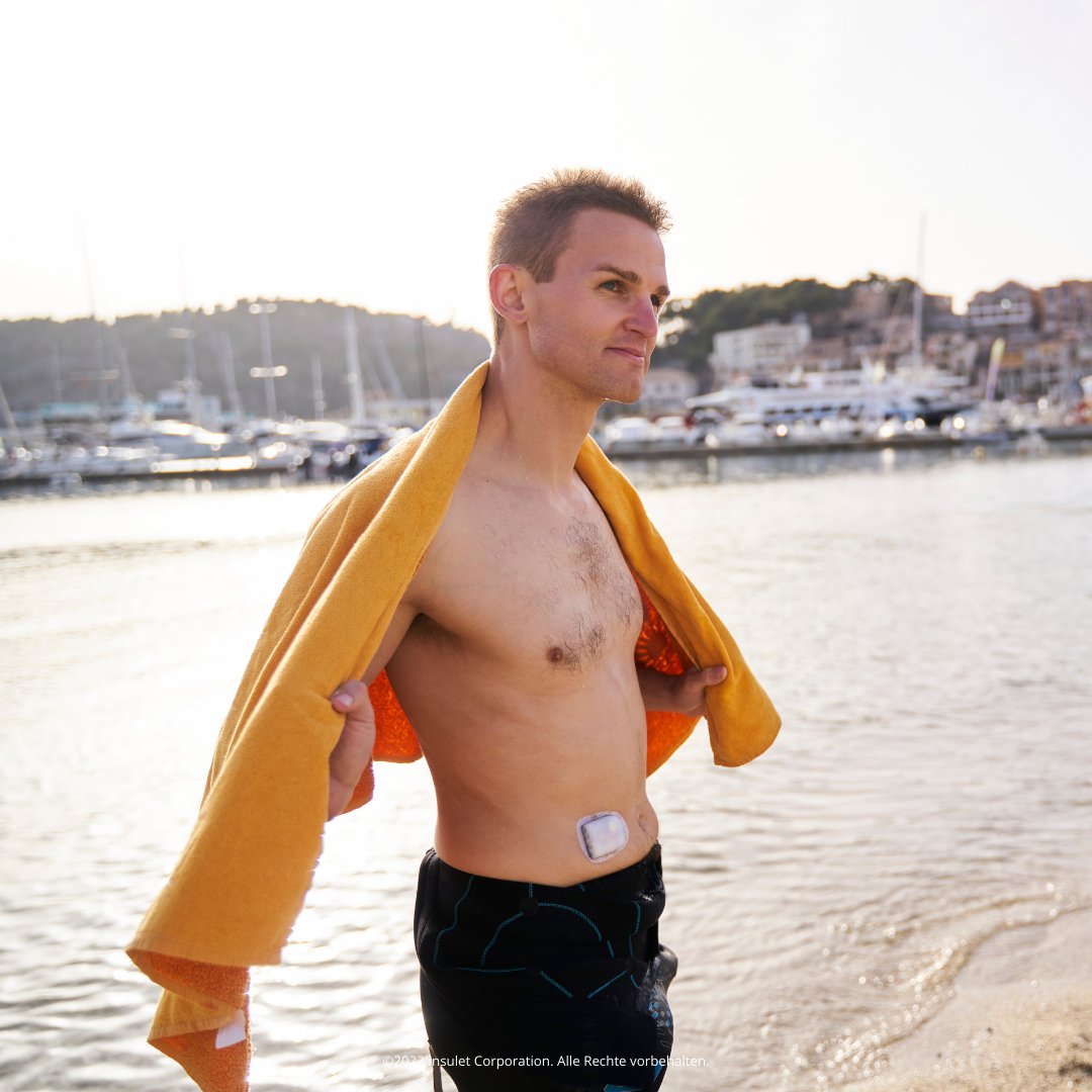 Sommerzeit – zeige deinen Pod! ☀️

Der Pod ist mit seiner Schutzart IP28 bis zu einer Tiefe von 7,60 Metern bis zu 60 Minuten lang wasserdicht. Der PDM ist nicht wasserdicht.

Setze den Pod nie für längere Zeit direktem Sonnenlicht aus.

#omnipod