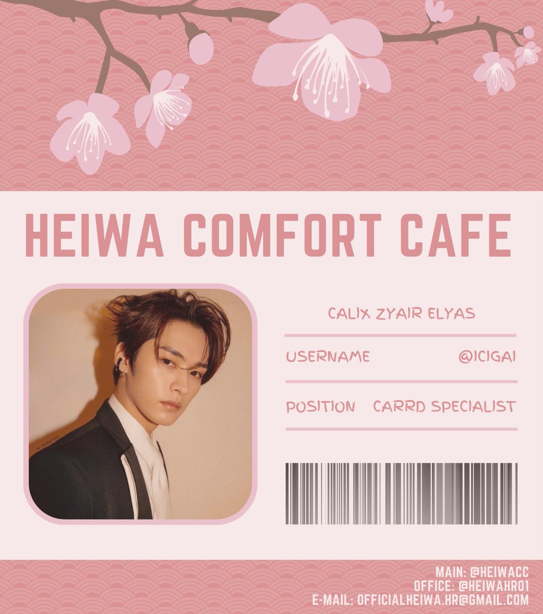ㅤㅤㅤㅤㅤㅤ

   、へいわ  ⎯⎯  SNS UPDATE .ᐟ 
 
   07 / 20 / 2022    04 : 22  PM
   Calix Zyair Elyas .ᐟ 

   CREATIVES   ⎯⎯  Carrd Specialist 
ㅤㅤㅤㅤㅤㅤㅤㅤㅤㅤㅤ
ㅤ