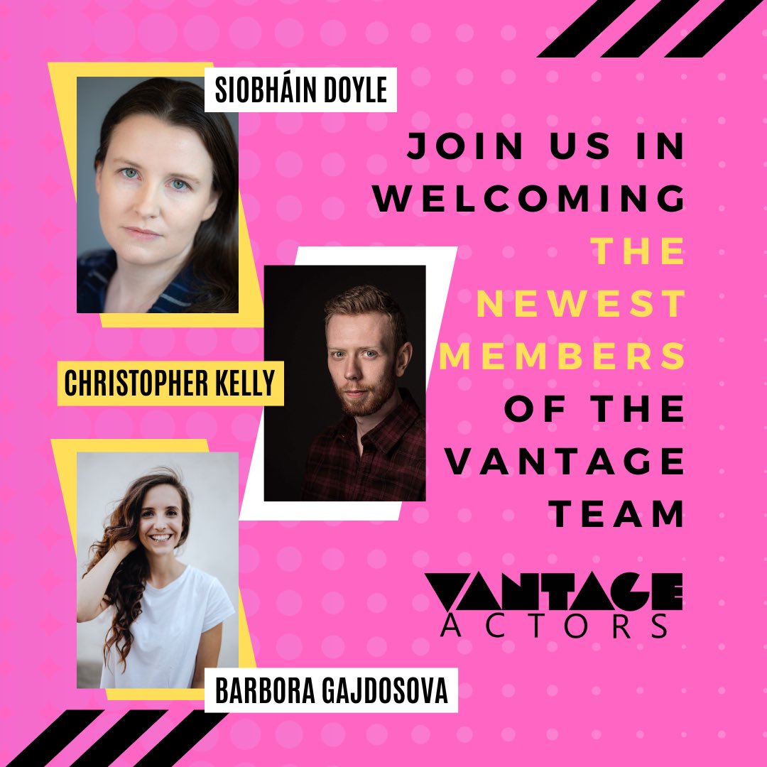 We have some fantastic new members who we’d like you all to meet!! #actor #actorslife #castingireland