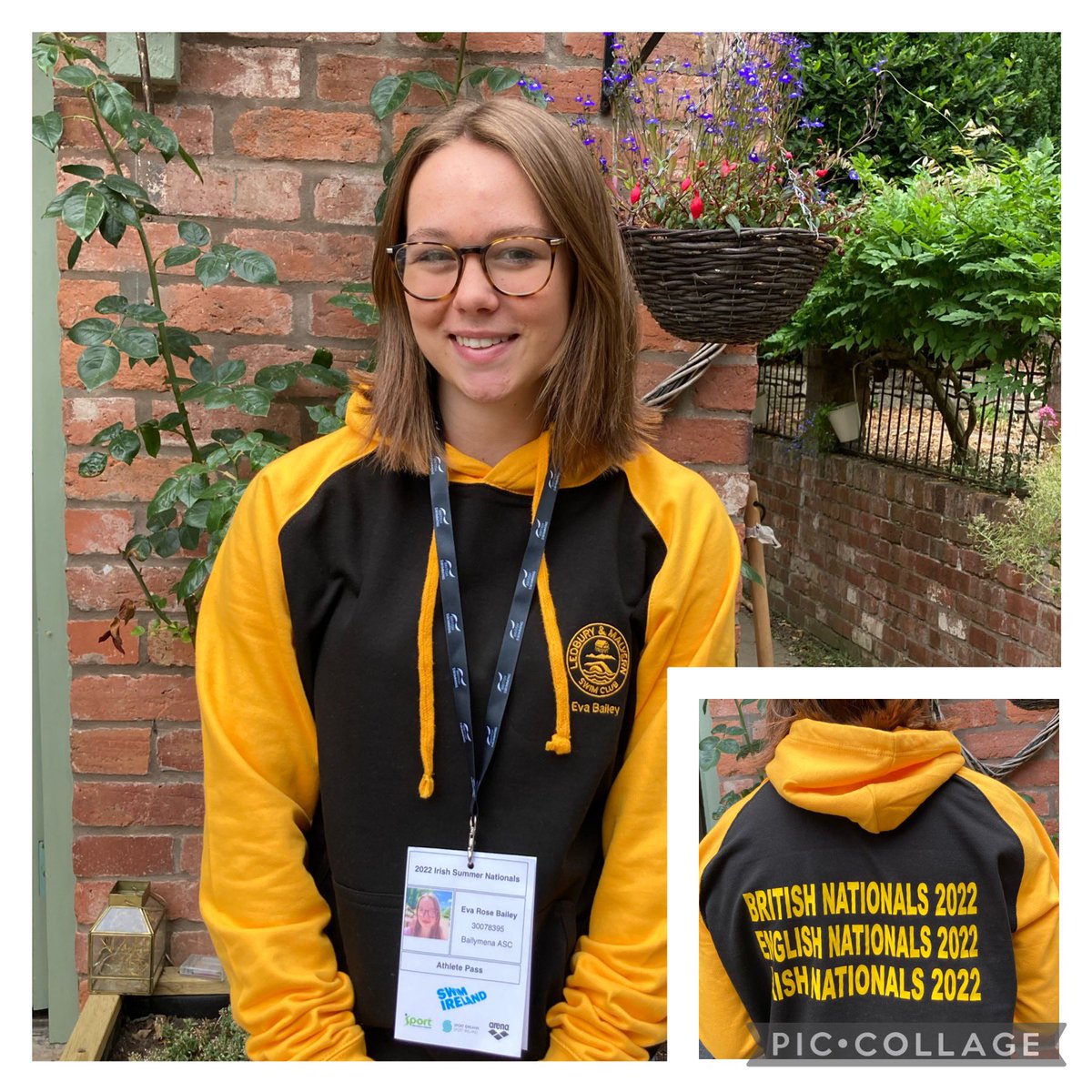 Eva is ready, Dublin her we come for the Irish Summer National Swimming Championships. <a href="/LedburySC/">Ledbury & Malvern Swimming Club</a>