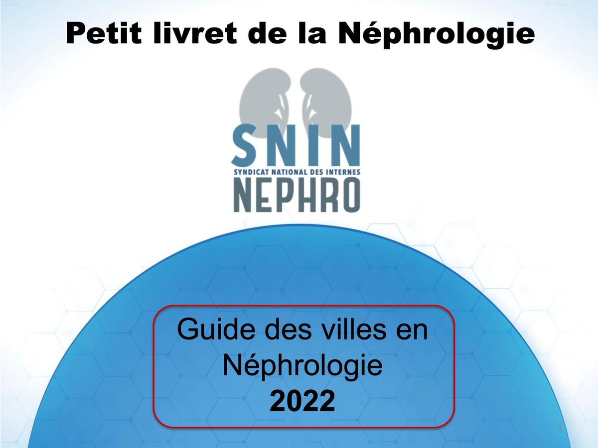 SNINephrologie tweet media