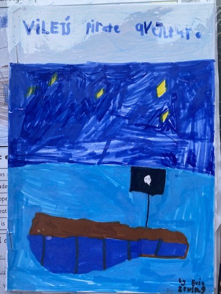 BirchwoodPrim's tweet photo. Larch 2 class sent their pirate inspired storied to authors of their theme book and got this feedback about their writing (See separate posts) #BurchettVogler #SamSilver #SkeletonIsland https://t.co/Ou4Txp6m6A