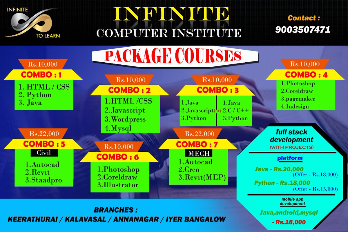 Infinite Computer coaching center tweet media