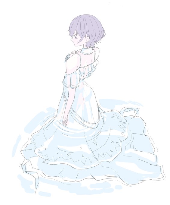 前のまふゆをちょっと手直し
#prsk_FA 