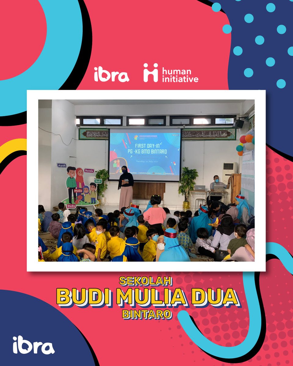 ibraberkisah's tweet photo. Wah ada keseruan kawan Ibra di sekolah Budi Mulia Dua Bintaro bersama Human Initiative hari selasa kemarin nih!
 
Sebelum berjumpa, yuk kita subscribe channel youtube Ibra Berkisah dan aktifin loncengnya buat update terbarunya😀 https://t.co/WrbWFPPTm1