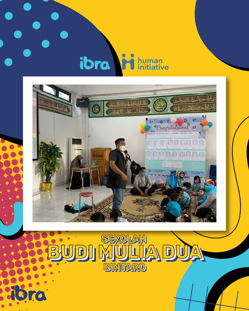 ibraberkisah's tweet photo. Wah ada keseruan kawan Ibra di sekolah Budi Mulia Dua Bintaro bersama Human Initiative hari selasa kemarin nih!
 
Sebelum berjumpa, yuk kita subscribe channel youtube Ibra Berkisah dan aktifin loncengnya buat update terbarunya😀 https://t.co/WrbWFPPTm1
