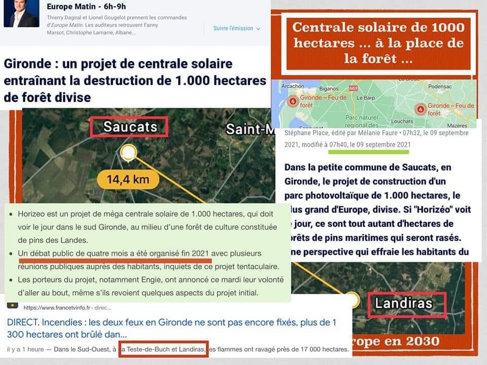 MehditerraNEZ's tweet photo. Coucou @EmmanuelMacron donc aujourd'hui tu vas en Gironde pour le feu qui ravage Arcachon.

Pourrais tu leur donner les véritables raison de cet incendie ?
Allez je t'aide un peu mon petit cocaïno https://t.co/eOBip9l1qr