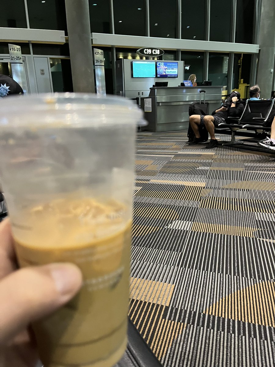 The more things change…

Pre-dawn flight✅
Starbucks✅
Great Things Ahead✅
