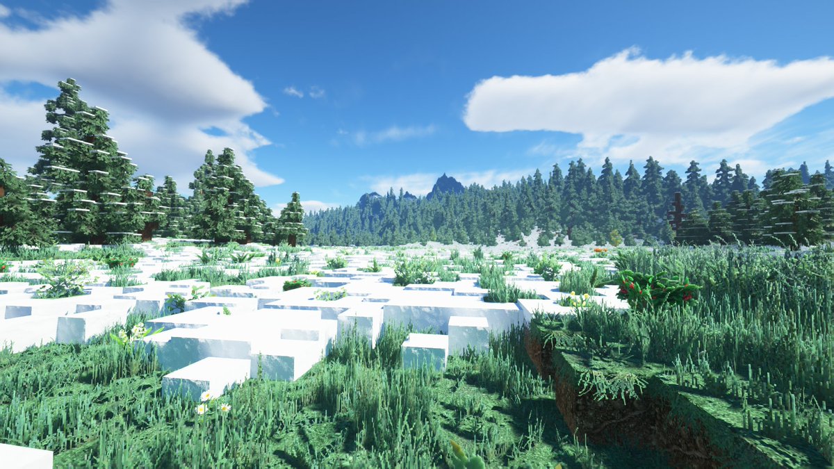 JDVPcraft's tweet photo. Hey everyone, today I'm going to show you the taigua biome we created.
#Minecraft, #WorldPainter, #Patrix https://t.co/FL9JLPPo7k