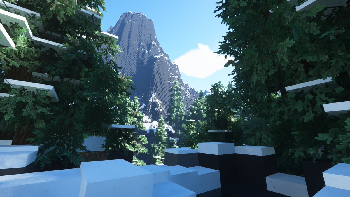 JDVPcraft's tweet photo. Hey everyone, today I'm going to show you the taigua biome we created.
#Minecraft, #WorldPainter, #Patrix https://t.co/FL9JLPPo7k