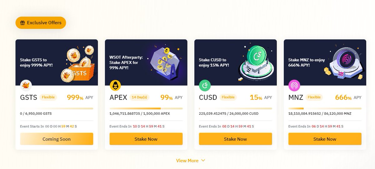 Coming soon ❤️❤️❤️ with <a href="/Bybit_Official/">Bybit</a>  #APY 999% 
Sign up here to get the most profit 👉partner.bybit.com/b/gunstarmetav…

bybit.com/en-US/earn/sav…

#Gunstar #Metaverse #Gamefi #FreeToPlay #Play #Fun #Earn #RaidBoss
 
🎮 play.gunstar.io  🕹️