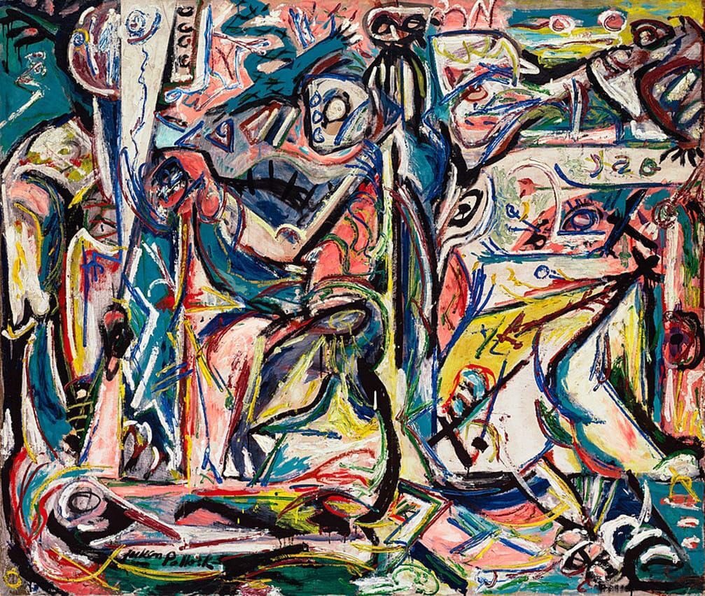 BellyRash's tweet photo. Circumcision (1946) de Jackson Pollock https://t.co/JQRuZDDYur