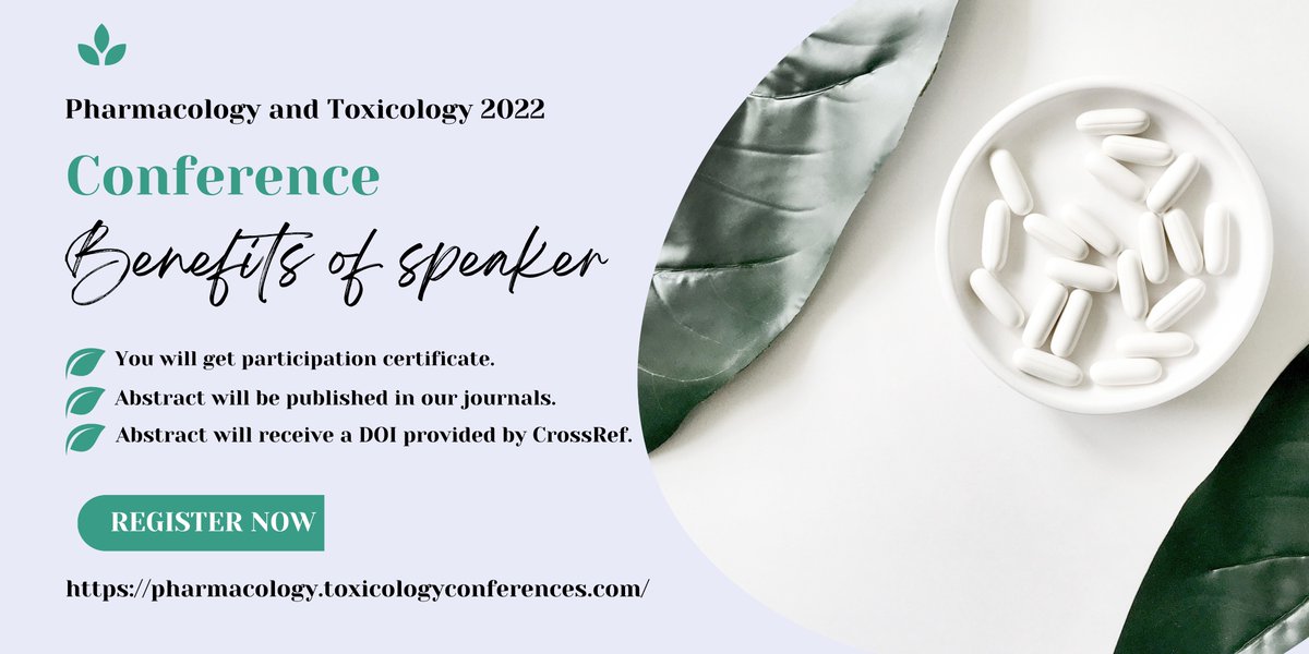 2022Toxicology's tweet photo. Visit: https://t.co/9qGV16Or40
Drop a message
Ethan Andrew
+44-3308187301
Theme:- Exploring New Research and Innovative Development in Toxicology and Pharmacology.
September 05-06, 2022.
#pharmaconference #KıbrısBarışHarekatı https://t.co/pU402wi0SK