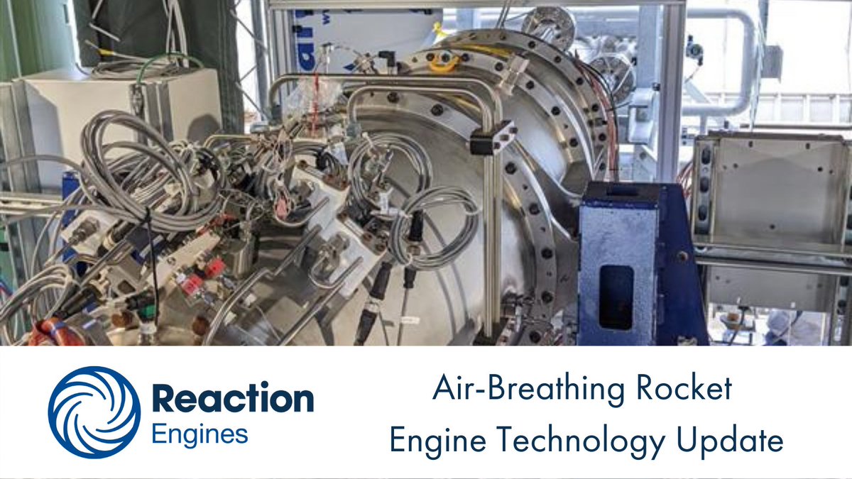 ReactionEngines's tweet image. Reaction Engines is proud to announce the completion of a critical subsystem, integral to air-breathing rocket engine technology development for space access.

Read the full news story here: reactionengines.co.uk/air-breathing-…

#HX3 #Makingbeyondpossible