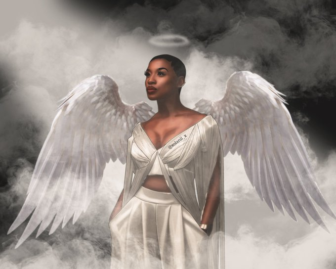 FunekaNkosi2's tweet photo. Rest in internal peace Queen, heaven has a new angel. #RIPBusiLurayi https://t.co/x37ZK6M4o6