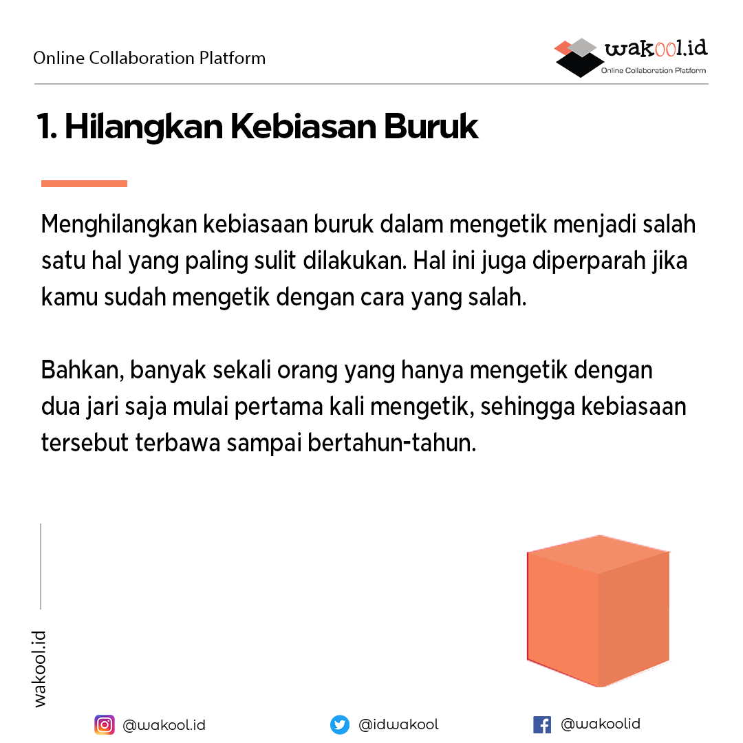 IdWakool's tweet photo. Inilah 3 rahasia mengetik makin cepat bagi yang ingin belajar.
Klik untuk baca artikel selengkapnya https://t.co/DfrXY3Aa2M
#mengetik #ngetik #skripsi #makalah #ketik #kuliah #tugassekolah #tugas #jari #buku #wfh #tugaskuliah #tugasakhir #kerjaankantor #dataEntry https://t.co/HCpkR5pXWM