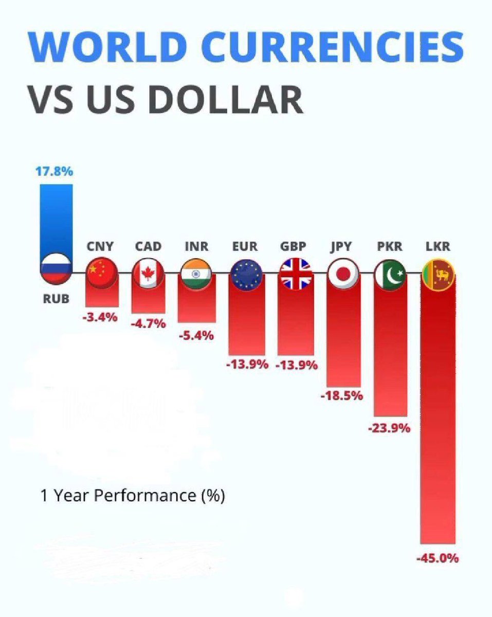 India going strong relative to other countries 💪

While $ has hit ₹80, we have been relative outperformers!
