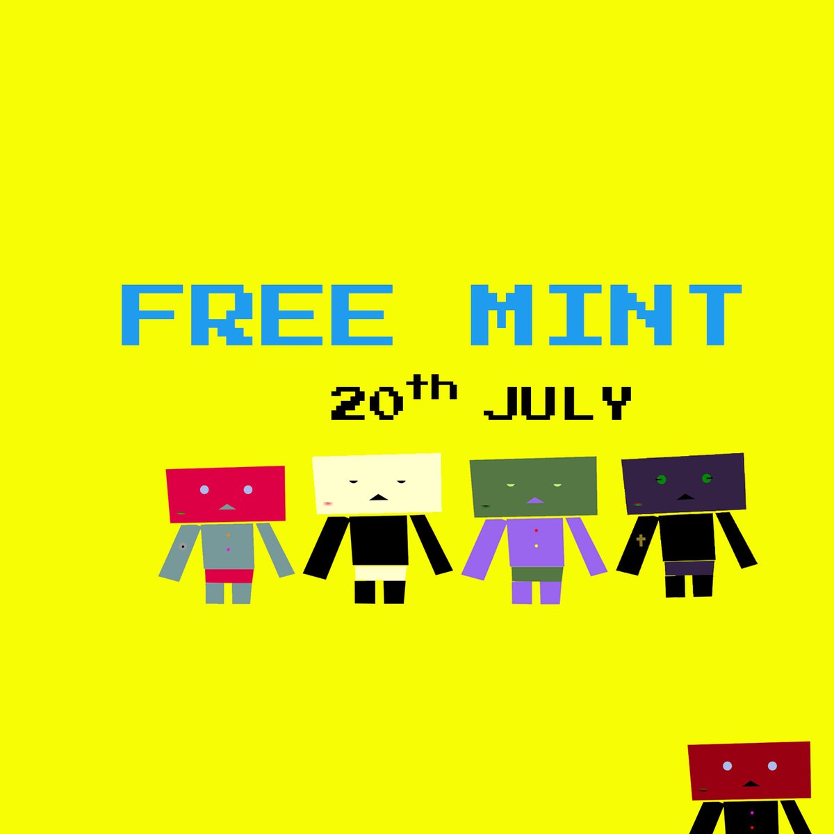 FREE MINT !!!!

Website : onchainbots.com
Etherscan:etherscan.io/address/0xbd5c…
Opensea:opensea.io/collection/onc…

 #FreeMint #NFT #NFTs #NFTProject #NFTGiveaways