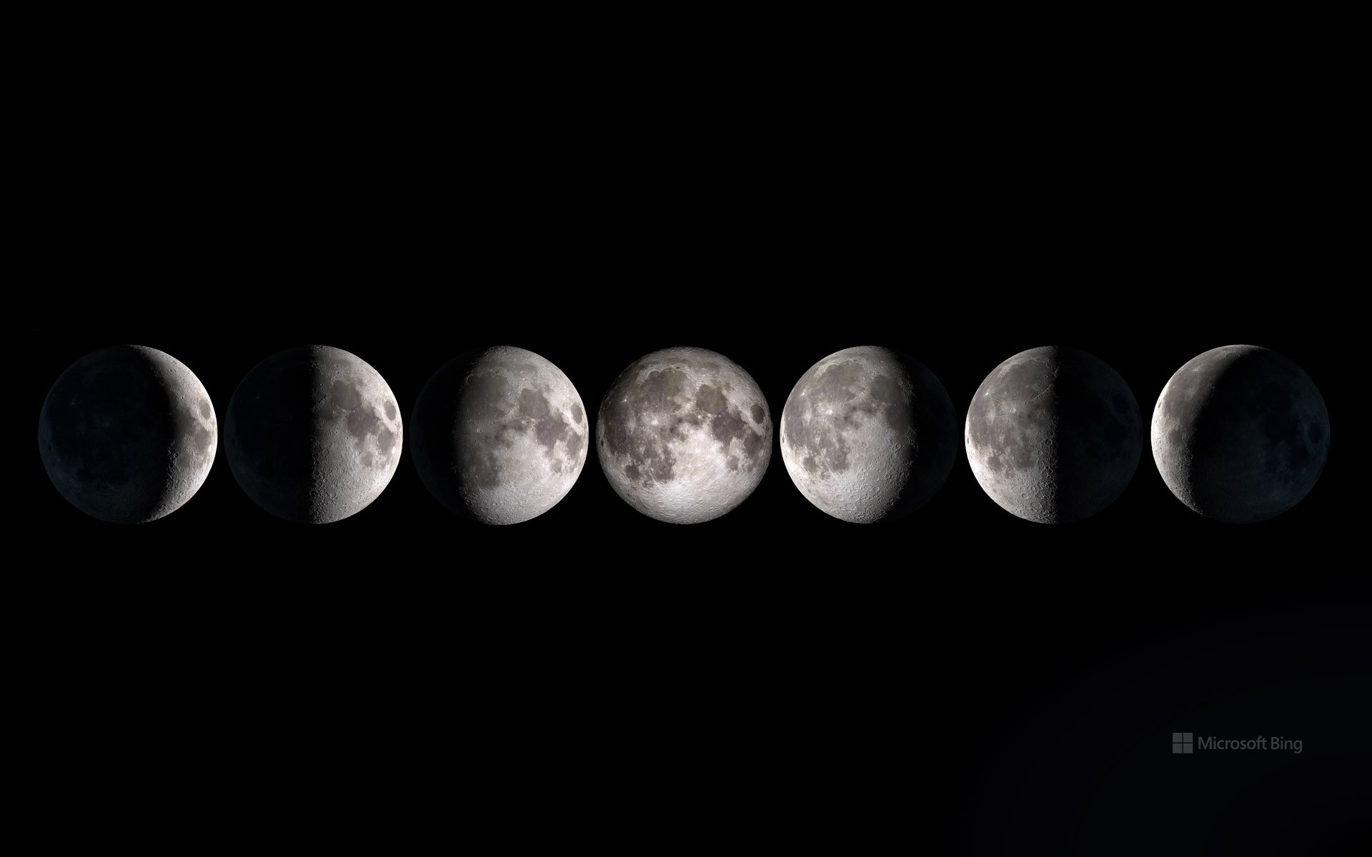 Фазы Луны phases of the Moon