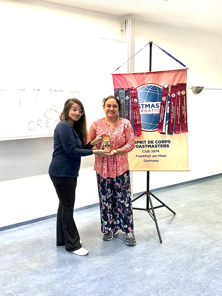 edctoastmasters's tweet photo. Esprit De Corps Toastmasters Club = Fun, Networking,public speaking and leadership growth, a stage & feedback. #PhotoFocus on our last Club Meeting. 💃🏾🎤📸
📍 Join us every Monday for our "in person" meetings at VHS Frankfurt, Sonnemannstr.13 at 19:15 hrs. 🔁
#Toastmasters https://t.co/ithzYbfxYk