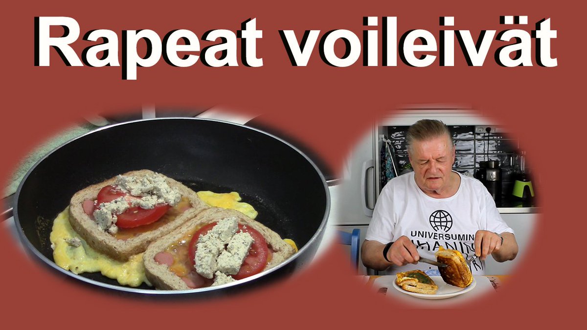 HannuKanerva's tweet photo. Rapeat voileivät
Tekaistaanpa rapeita voileipiä. Kuinkahan onnistuu tämä kokkaus.
https://t.co/nHwhcVNSr9
#rapea #voileipä #juusto #nakki #tomaatti #kananmuna #paahtoleipä #tilli #YouTube #youtubepremium
#youtubechannel
#YouTuber #YouTubers https://t.co/e5xLs5y87t