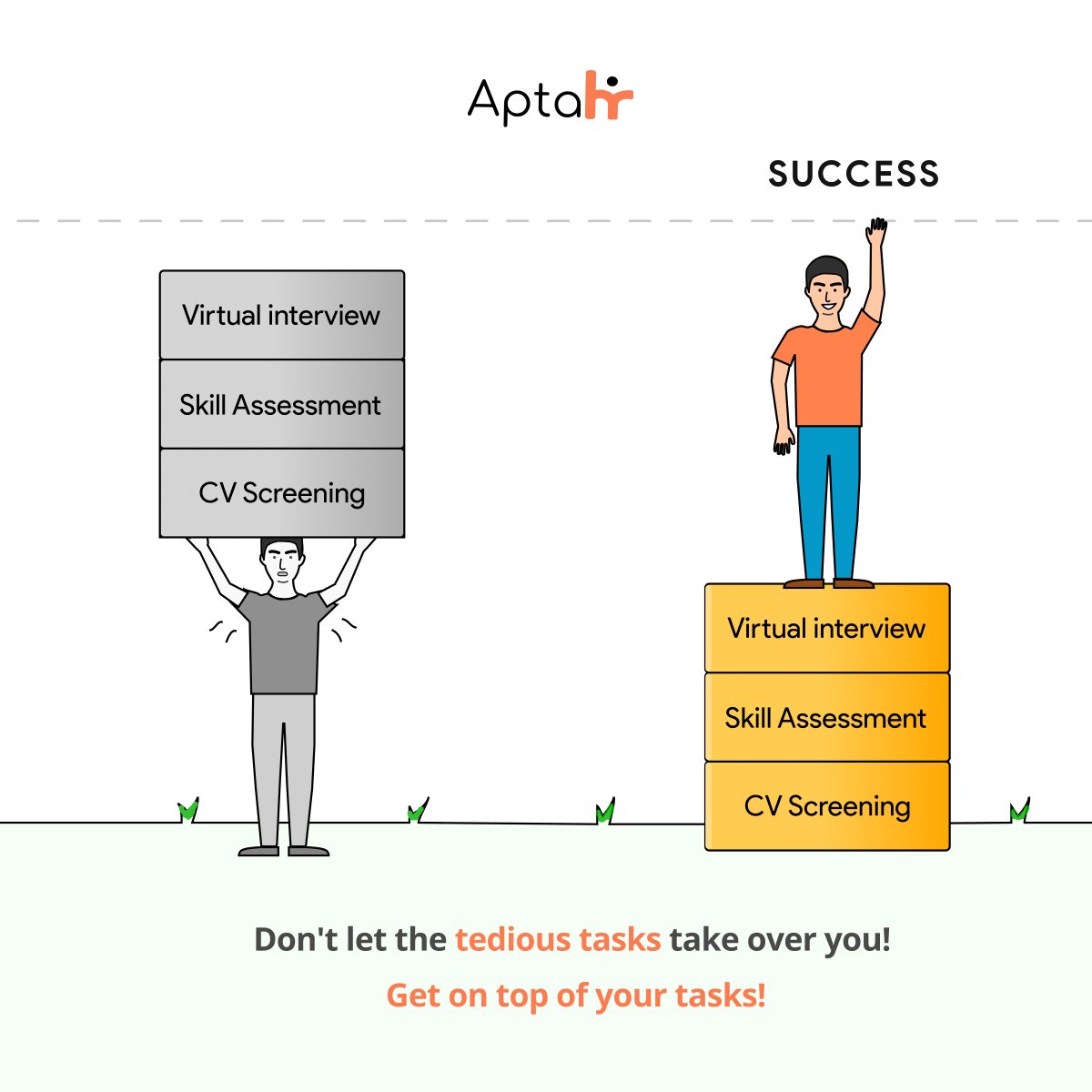 With Apta-HR, automate and streamline your tasks and stay on top of them.

Learn more: apta-hr.com

#hrcommunity #interview #recruiter #recruitment 
#hrexecutive #techinterview #usrecruitment #ats #hr #applicanttrackingsystem