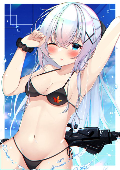 フォロワーさんの依頼で朱雀院紅葉ちゃんを描かせていただきました～ 