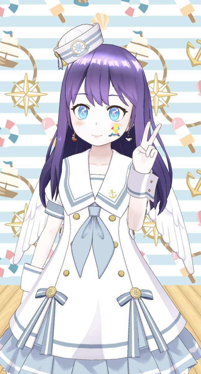 新ガチャの試着してみたー🤳
夏っぽくて可愛いー！
#REALITY #REALITYマリンクルーズガチャ #REALITY配信者と繋がりたい